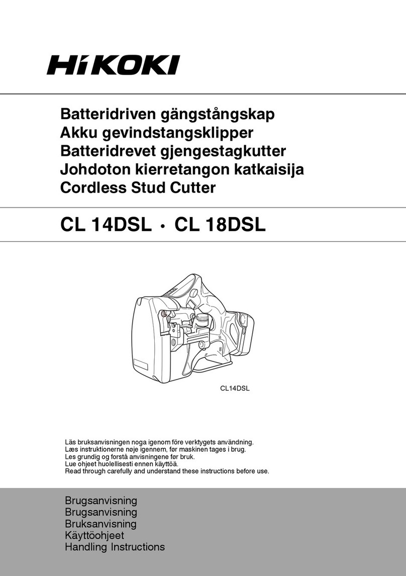 HIKOKI CL 14DSL User manual