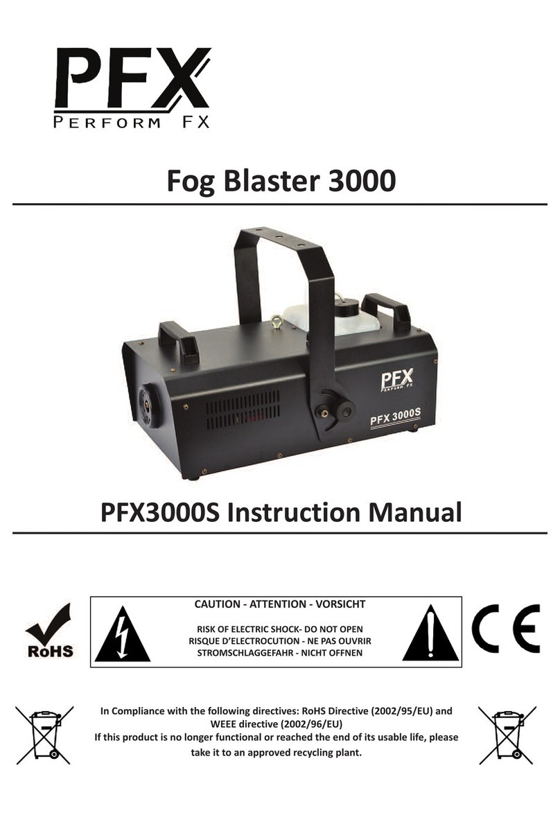 Perform FX Fog Blaster 3000 instruction manual