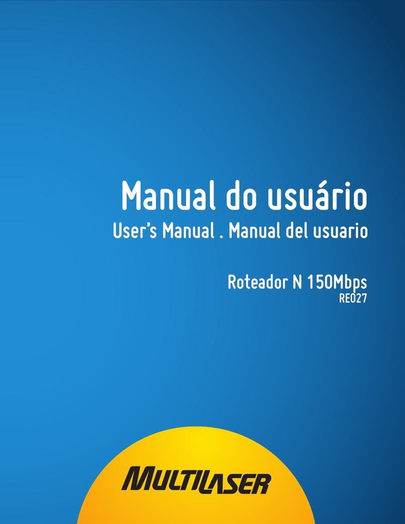 Multilaser RE027 user manual