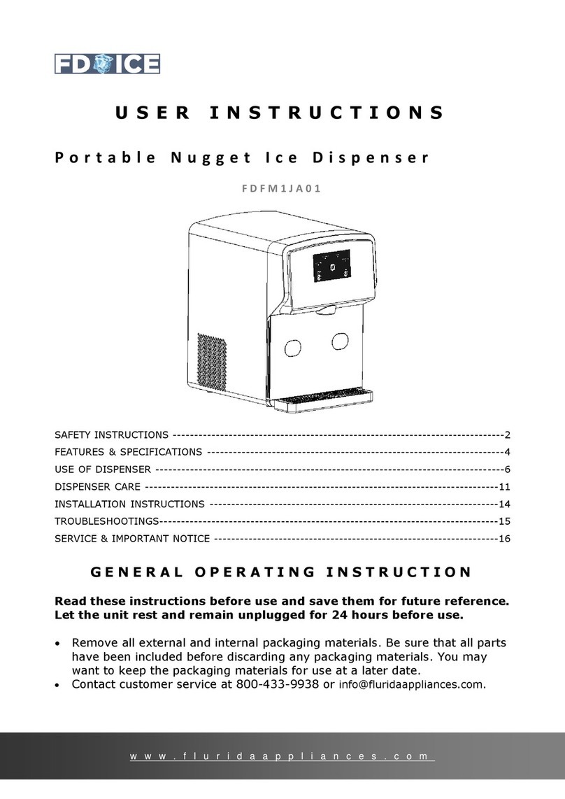 Flurida FDFM1JA01 User instructions