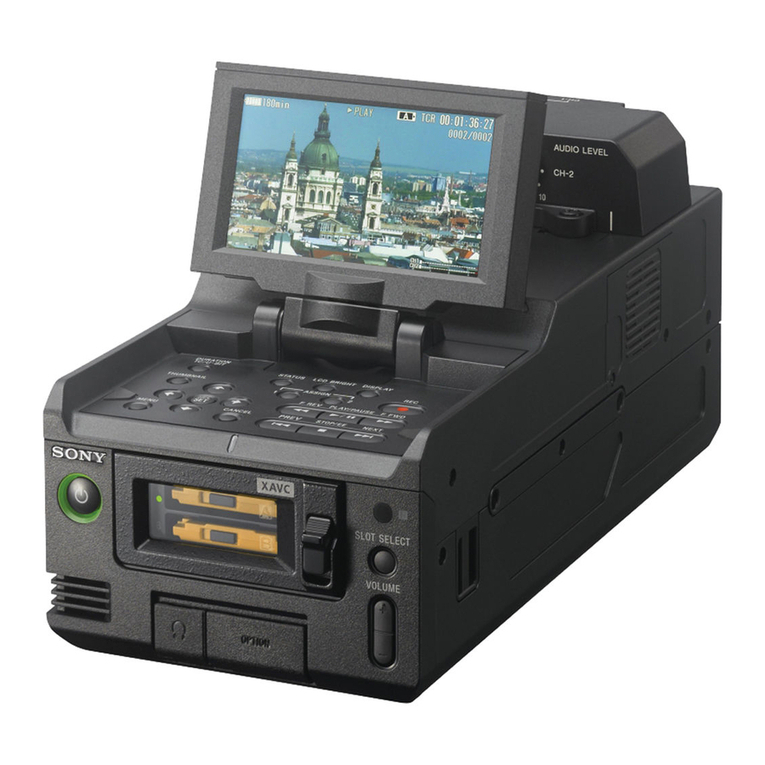Sony PMW-RX50 User manual