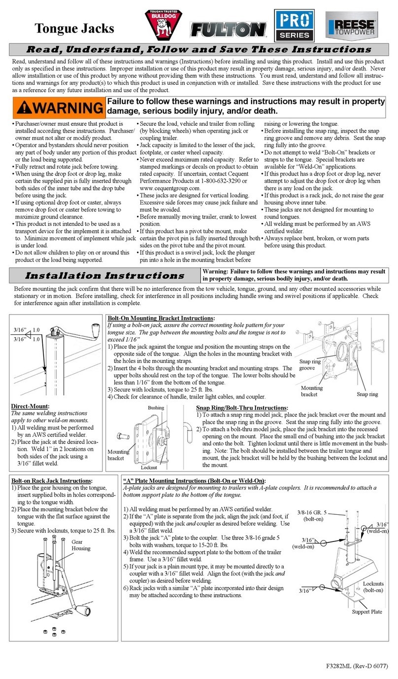 Bulldog Security 161300 User manual