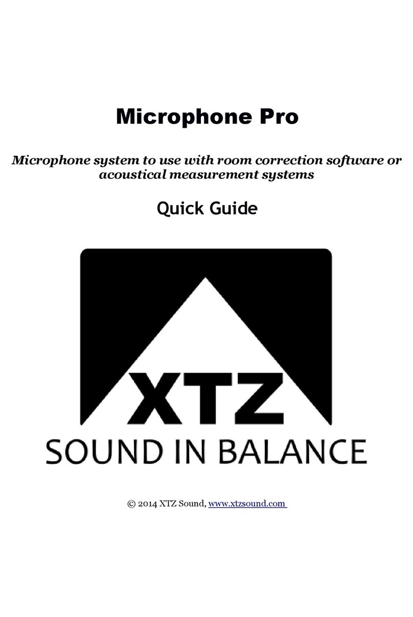 XTZ Microphone Pro quick guide