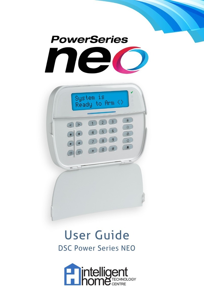 Intelligent Home DSC NEO Power Series user guide