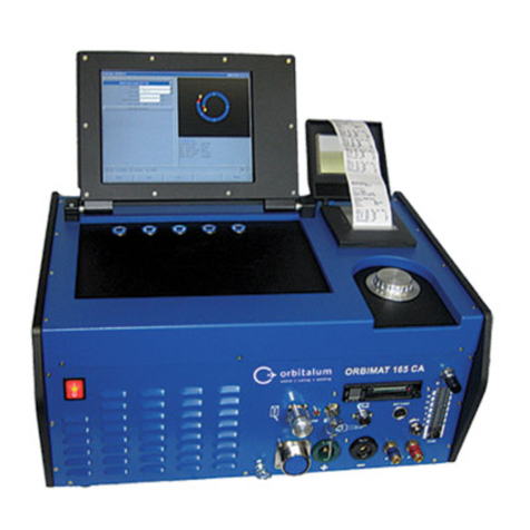 Orbitalum ORBIMAT CAdvanced Series operating instructions