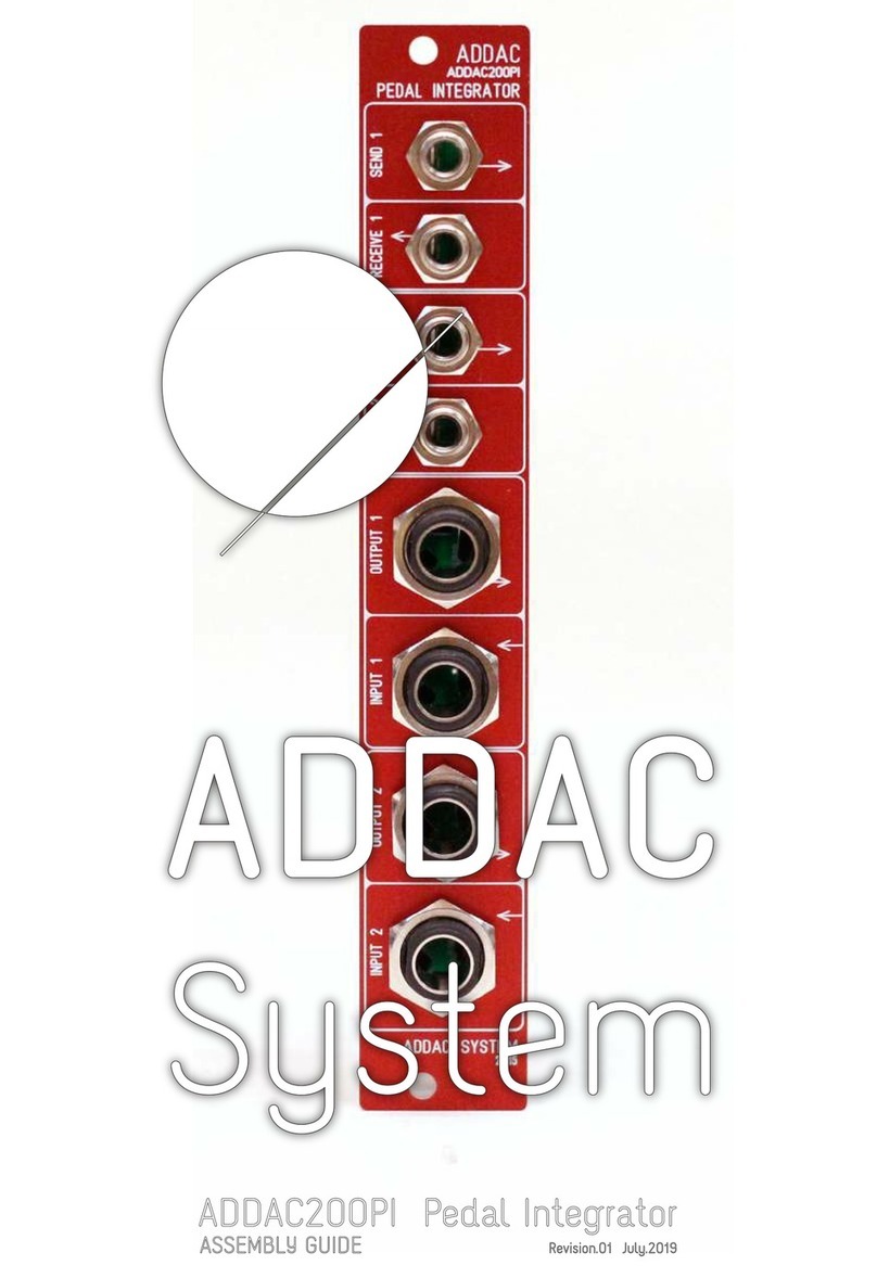 ADDAC System ADDAC200PI Assembly guide