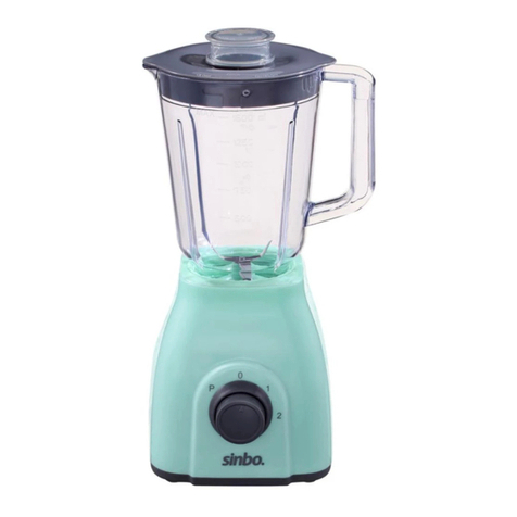 Sinbo SHB-3174 User manual Sinbo SHB-3174 User manual