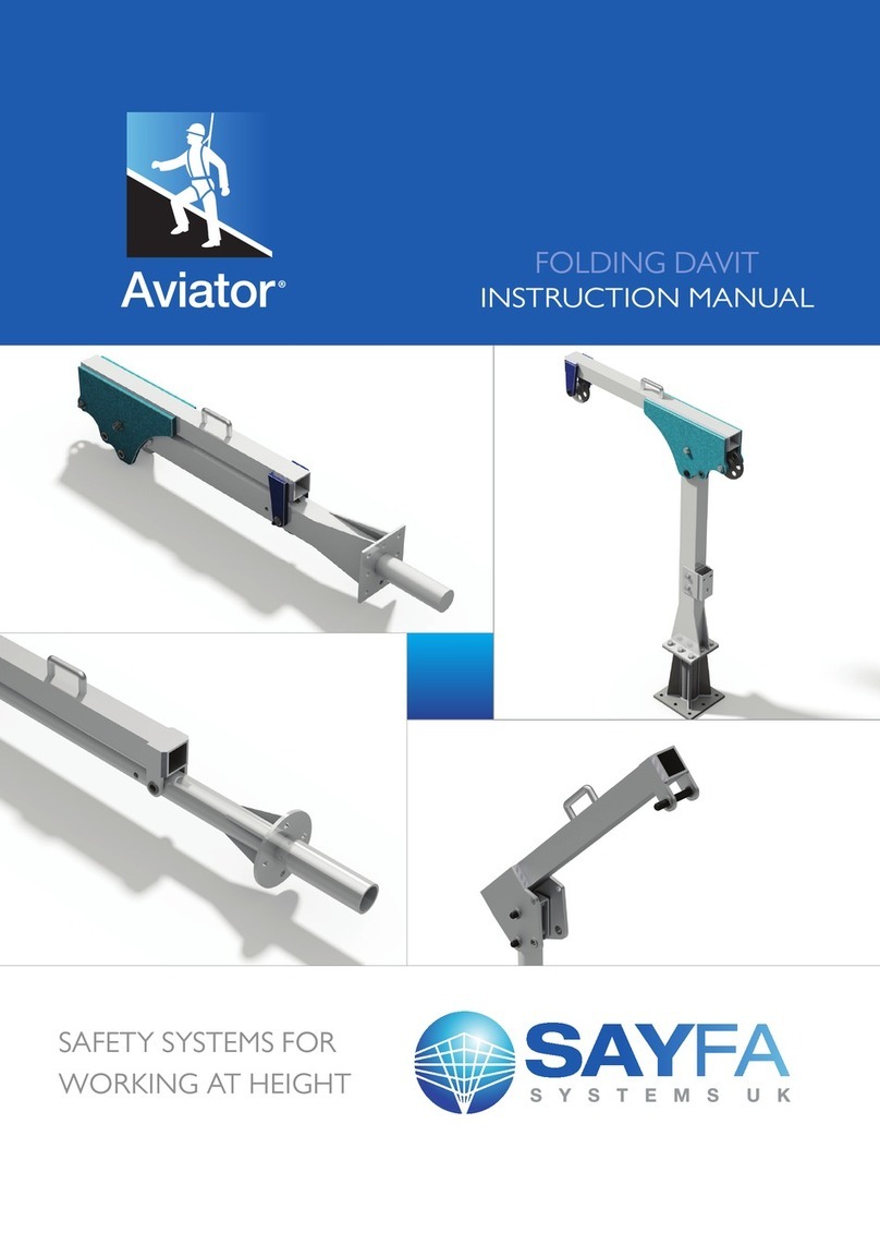 SAYFA SYSTEMS UK Aviator DA300 instruction manual