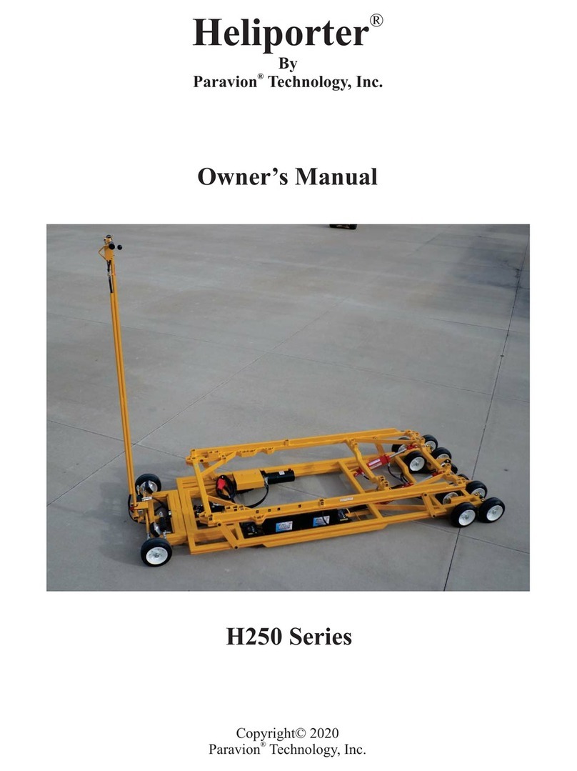 Paravion Heliporter H250 Series owner's manual