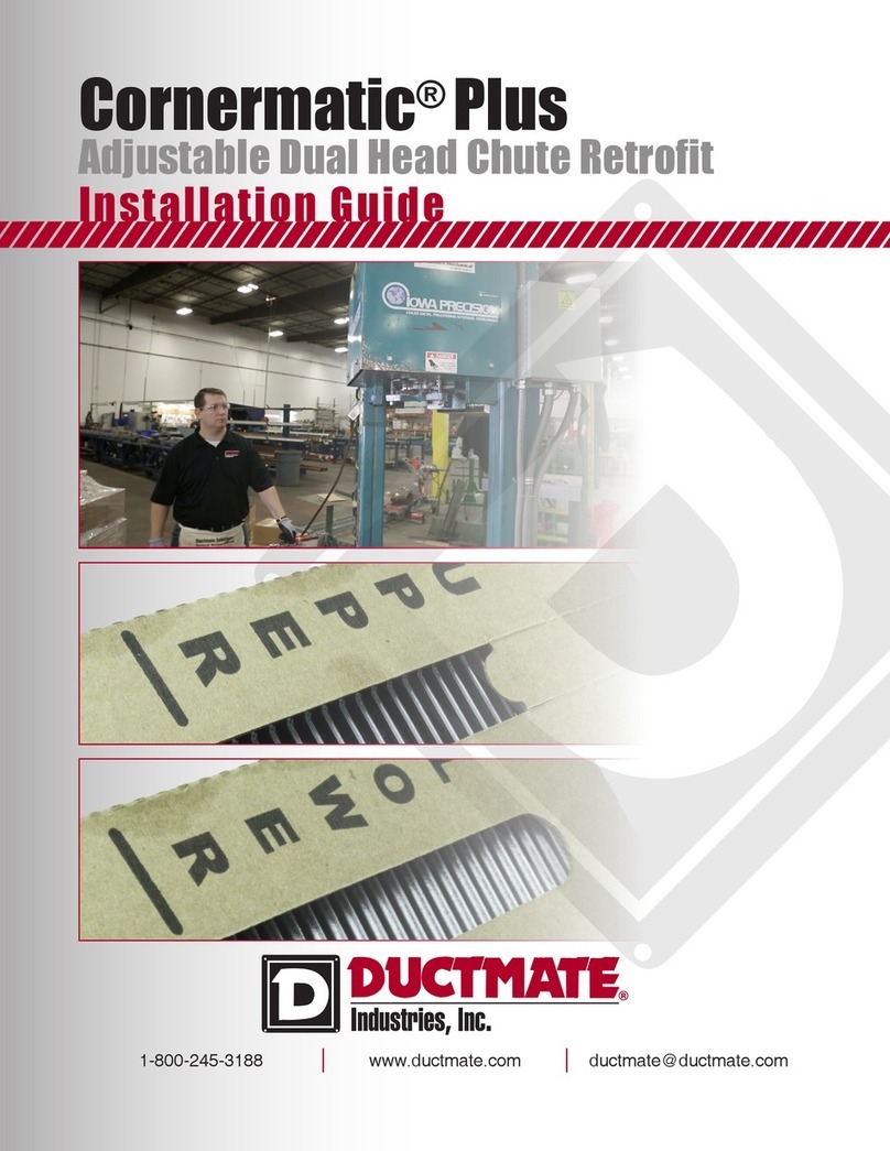 DUCTMATE Cornermatic Plus installation guide