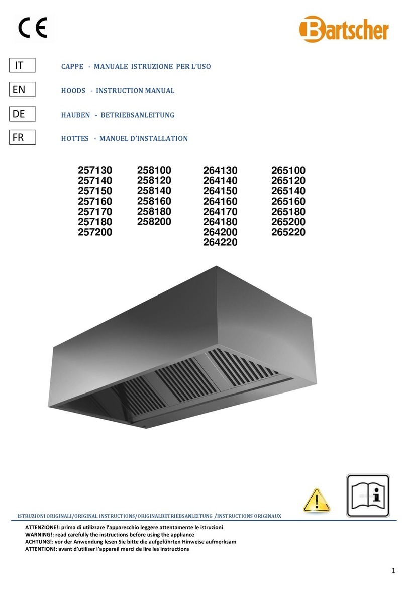 Bartscher 257130 instruction manual