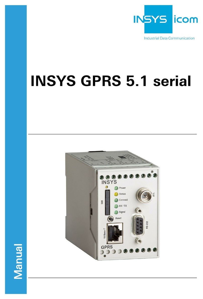 insys icom GPRS 5.1 manual