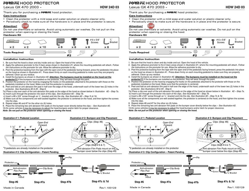 FormFit HDW 24D 03 User manual