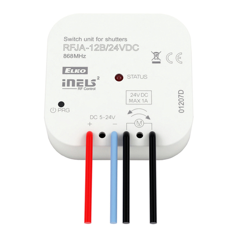 Elko RFJA-12B/230V User manual