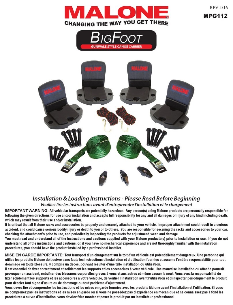 Malone BigFoot User manual