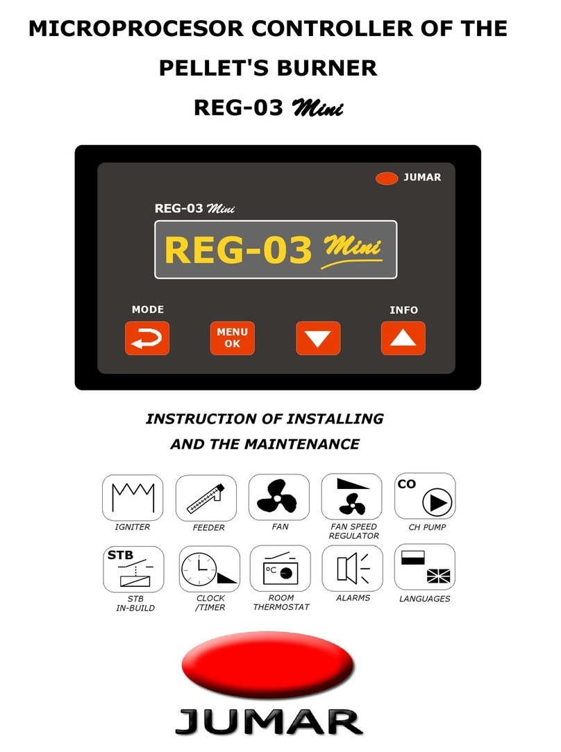 JUMAR REG-03 Mini Installation and maintenance instruction JUMAR REG-03 Mini Installation and maintenance instruction