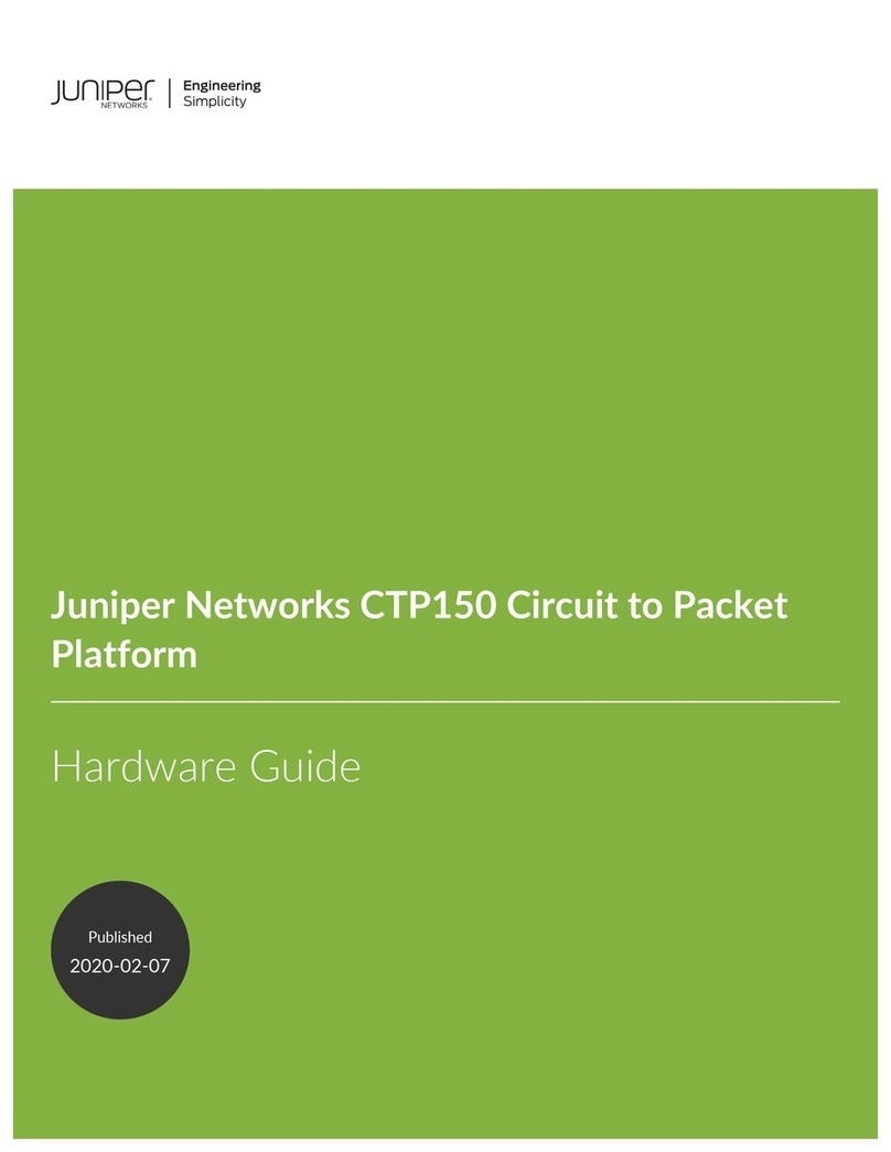 Juniper CTP Series Hardware guide