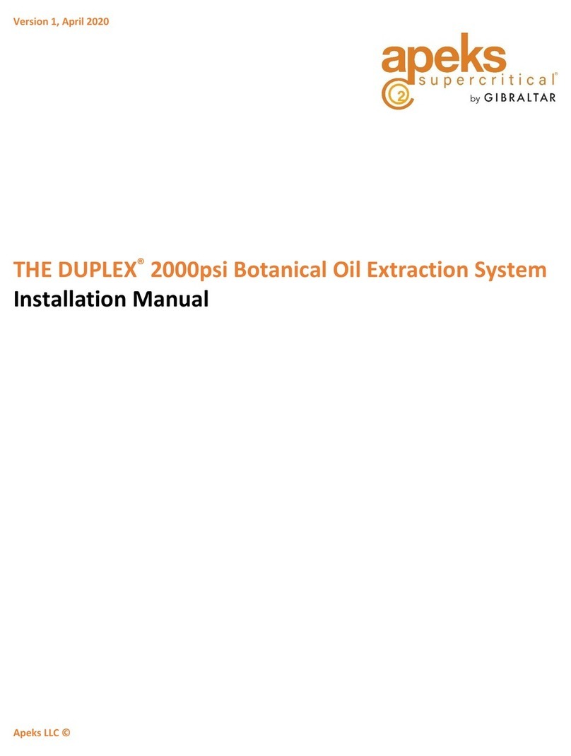 Gibraltar Apeks Supercritical Duplex installation manual