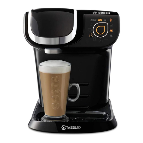 Bosch Tassimo my way 2 User manual