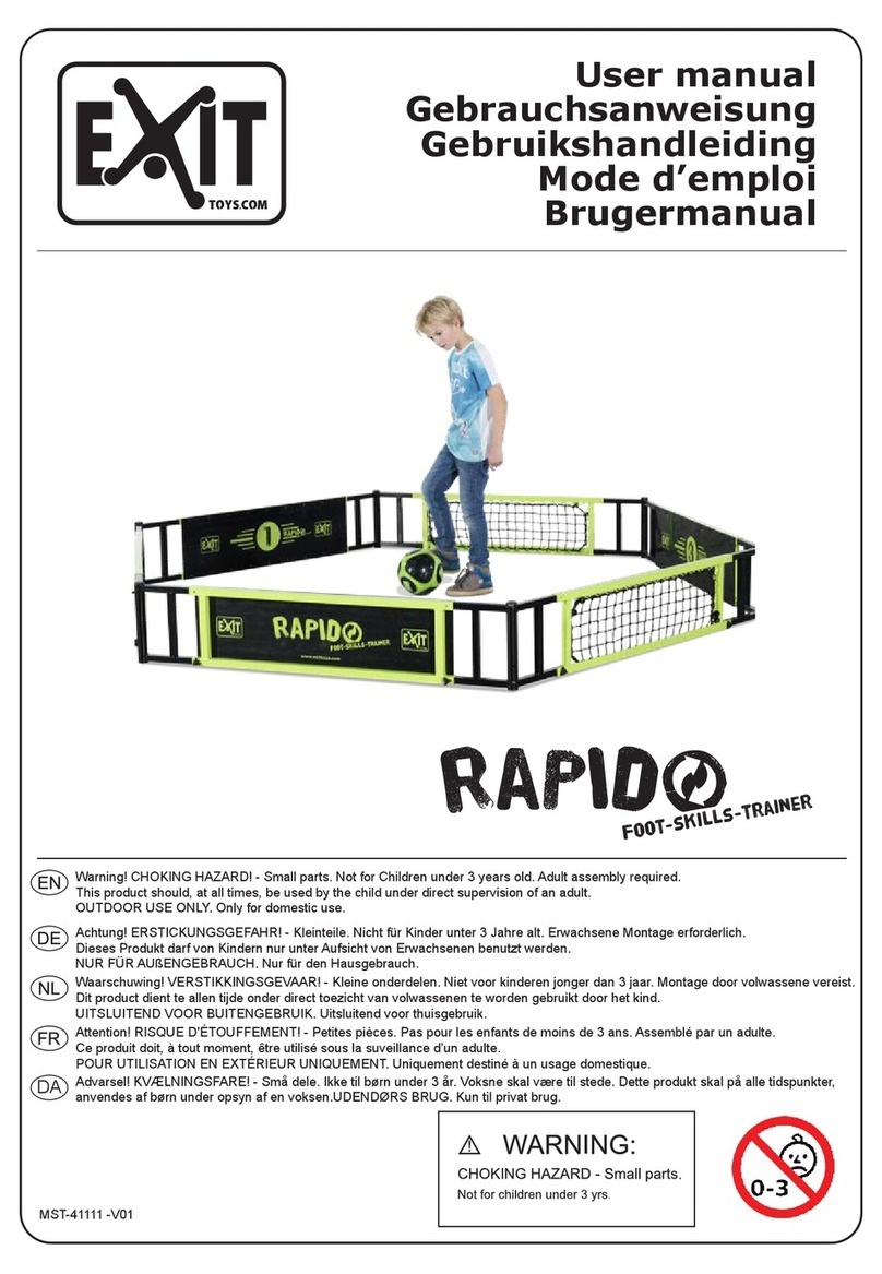 EXIT Toys Rapido User manual