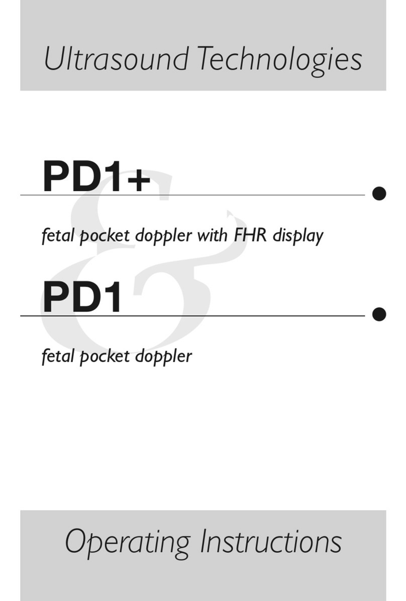 Ultrasound Technologies PD1 series operating instructions