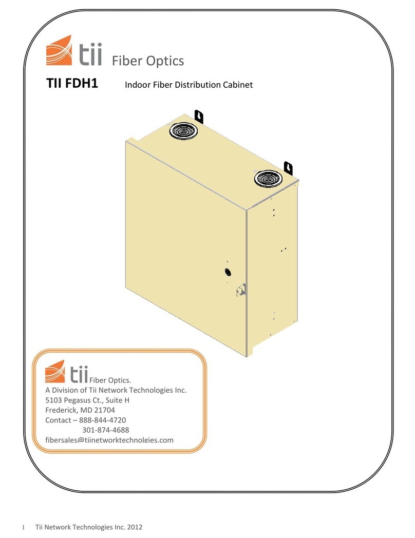 TII network technologies FDH1 User manual