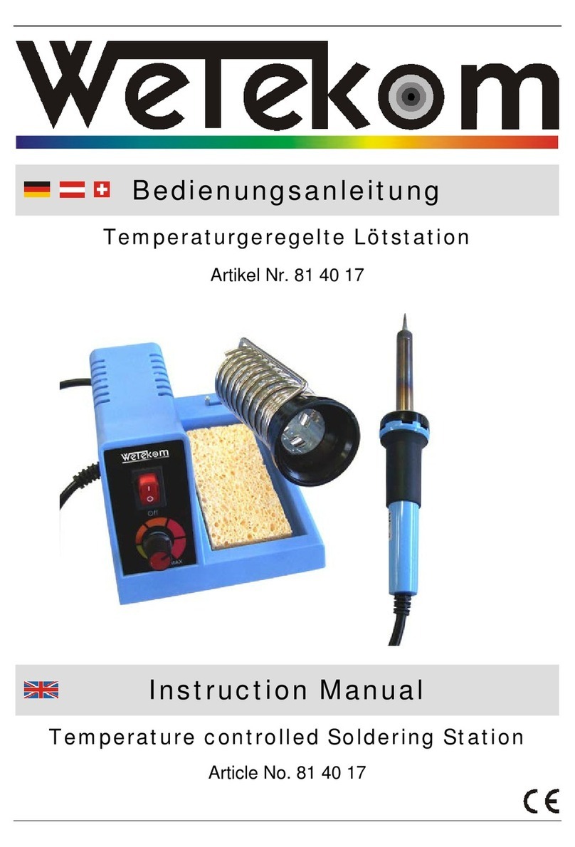 Wetekom 81 40 17 instruction manual