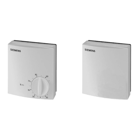 Siemens QFA1 Series User manual