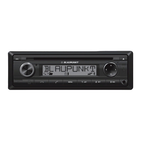 Blaupunkt Radio Professional User manual
