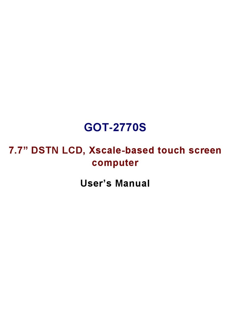 AXIOMTEK GOT-2770S User manual
