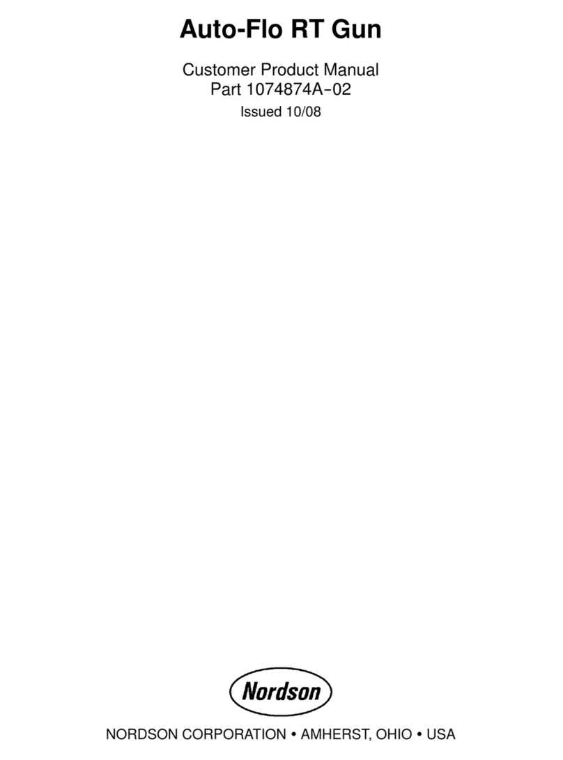 Nordson Auto-Flo RT Gun Customer product manual