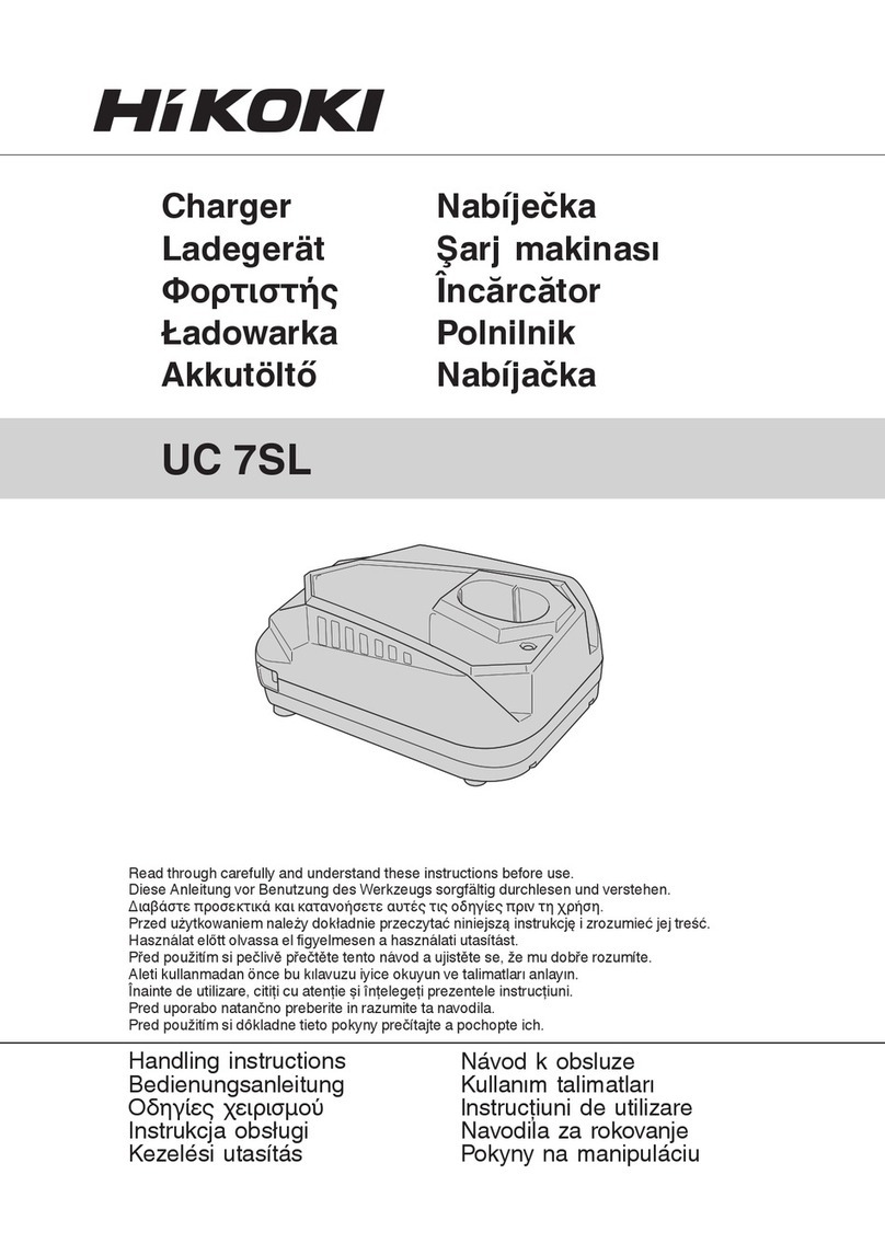 HIKOKI UC 7SL Handling instructions