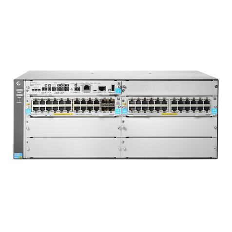 HPE Aruba 3810 User manual