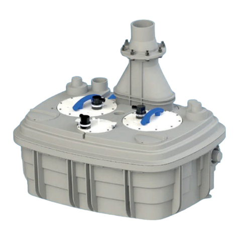 SFA SANICUBIC 2 VX Operating & installation manual