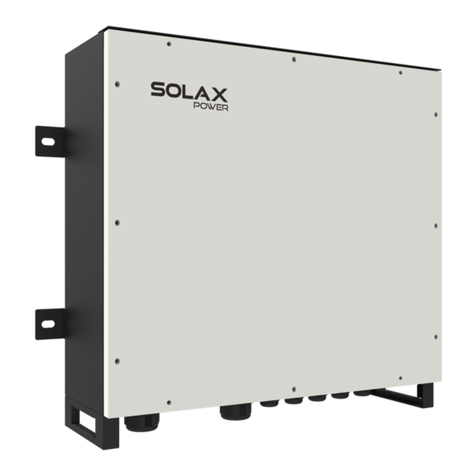 SolaX Power X3 Hybrid Series installation guide