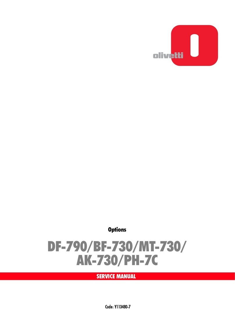 Olivetti DF-790 Service manual