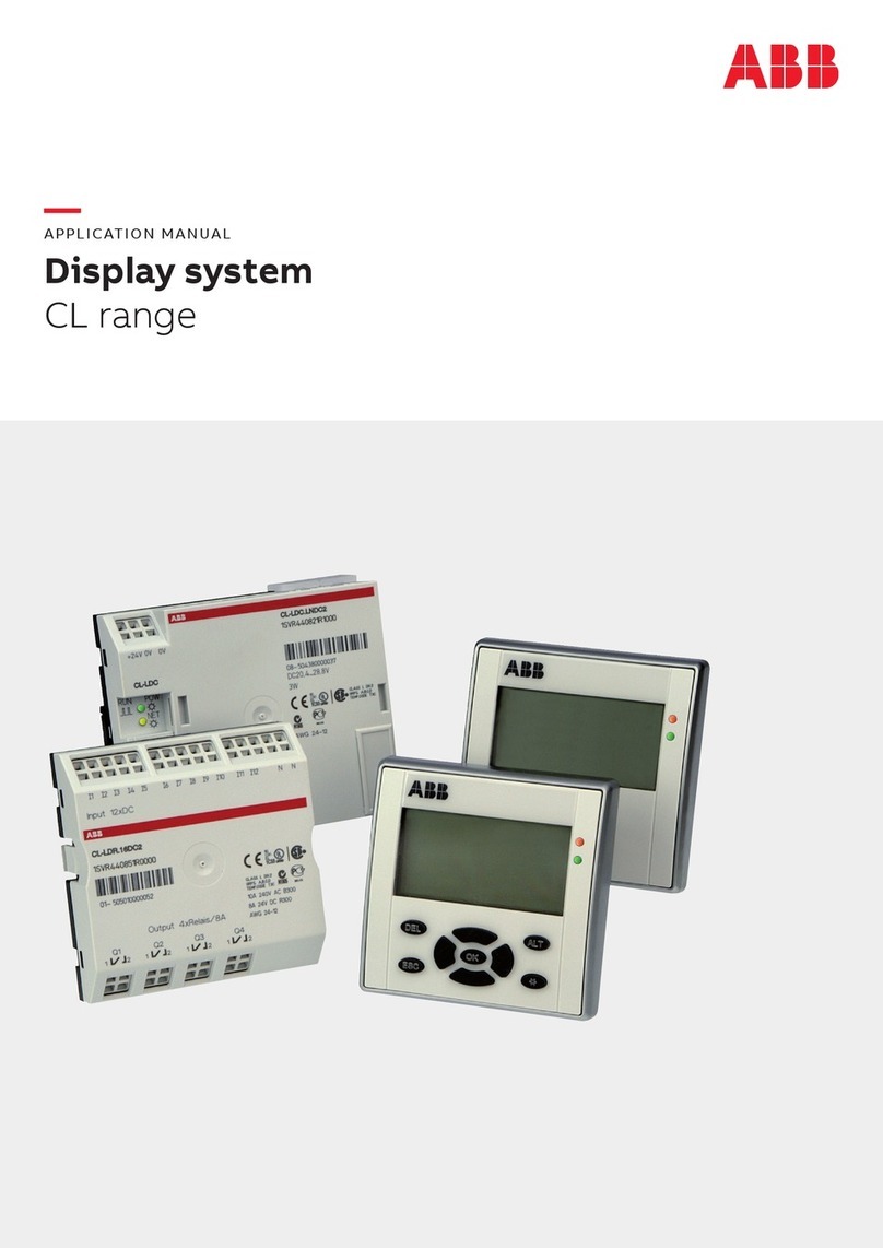 ABB CL Series Applications manual