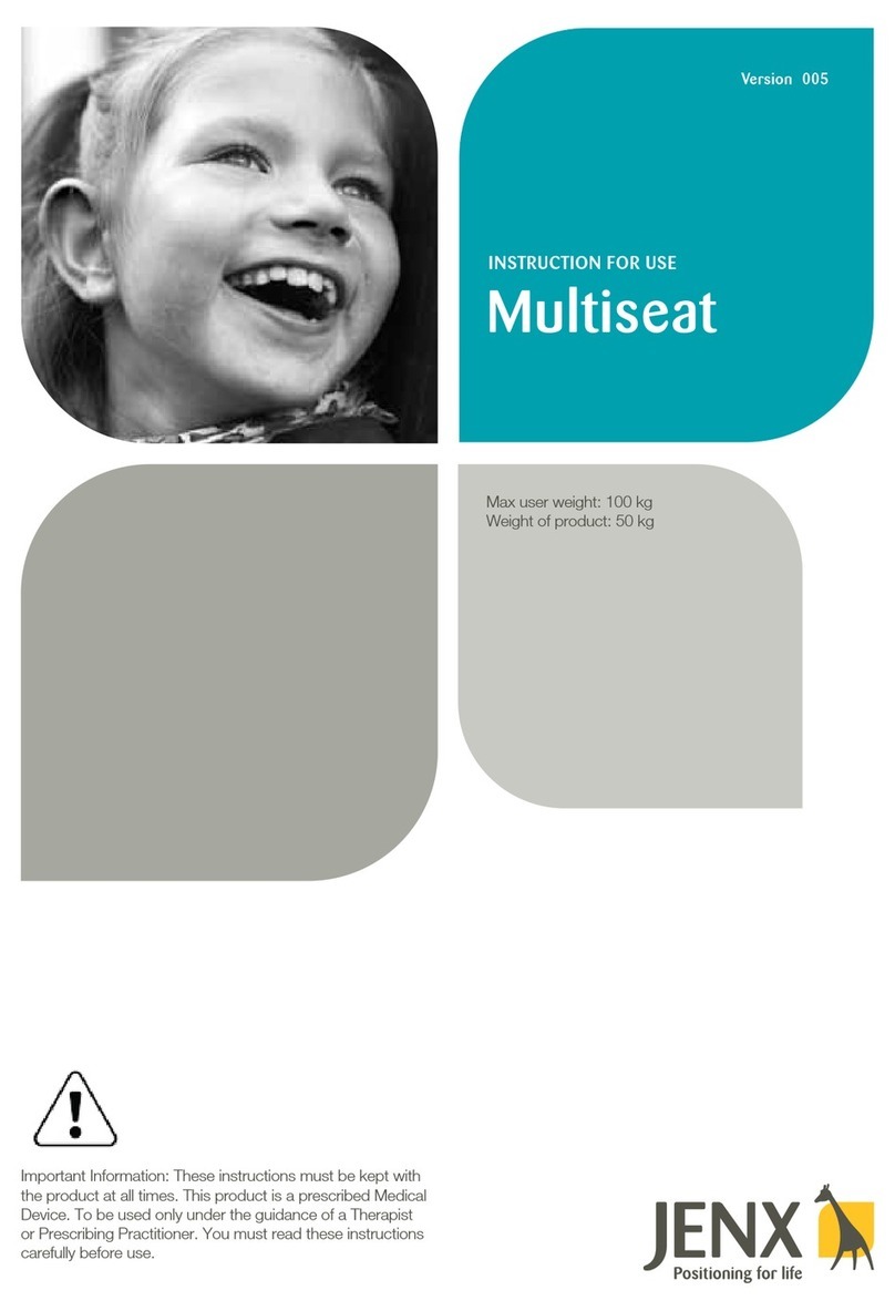 Jenx Multiseat Instructions for use