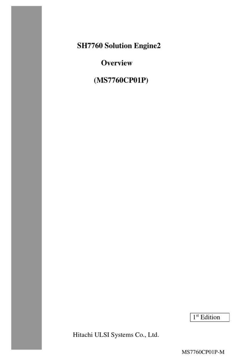 Hitachi SH7760 Solution Engine2 overview