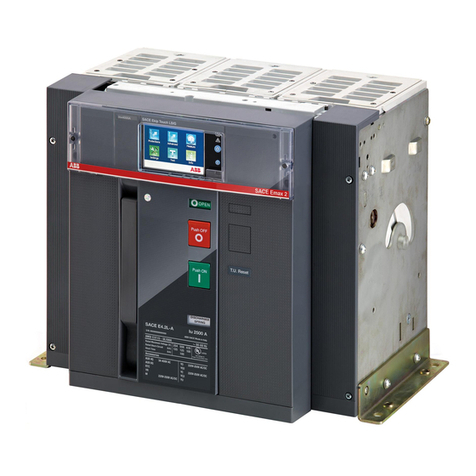 ABB SACE Emax E2.2 Installation, operation and maintenance instructions for the installer and the user