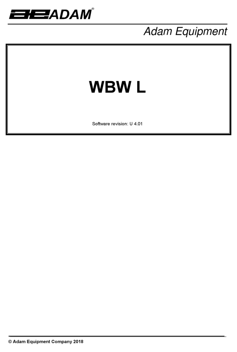 Adam WBW 2L user manual