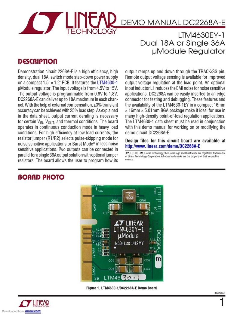 Linear Technology DC2268A-E Quick setup guide