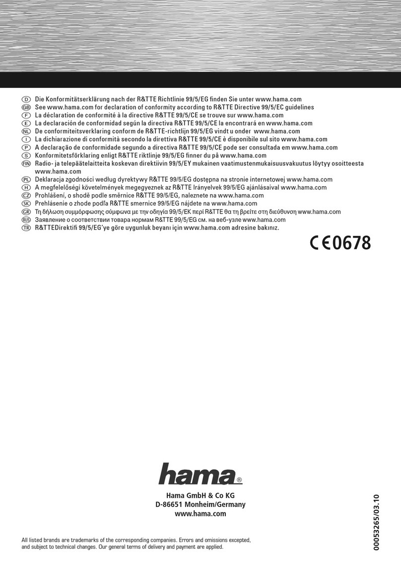 Hama X-Pointer operating instructions