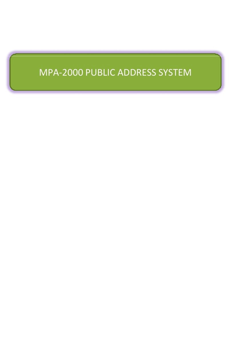 Marine Radio MPA-2000 Series Configuration guide