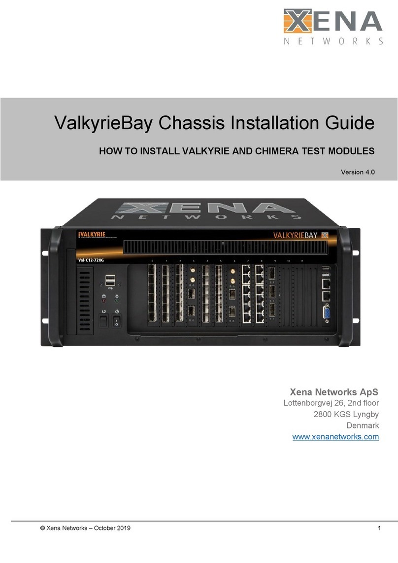 Xena Networks ValkyrieBay Val-C12-720G User manual