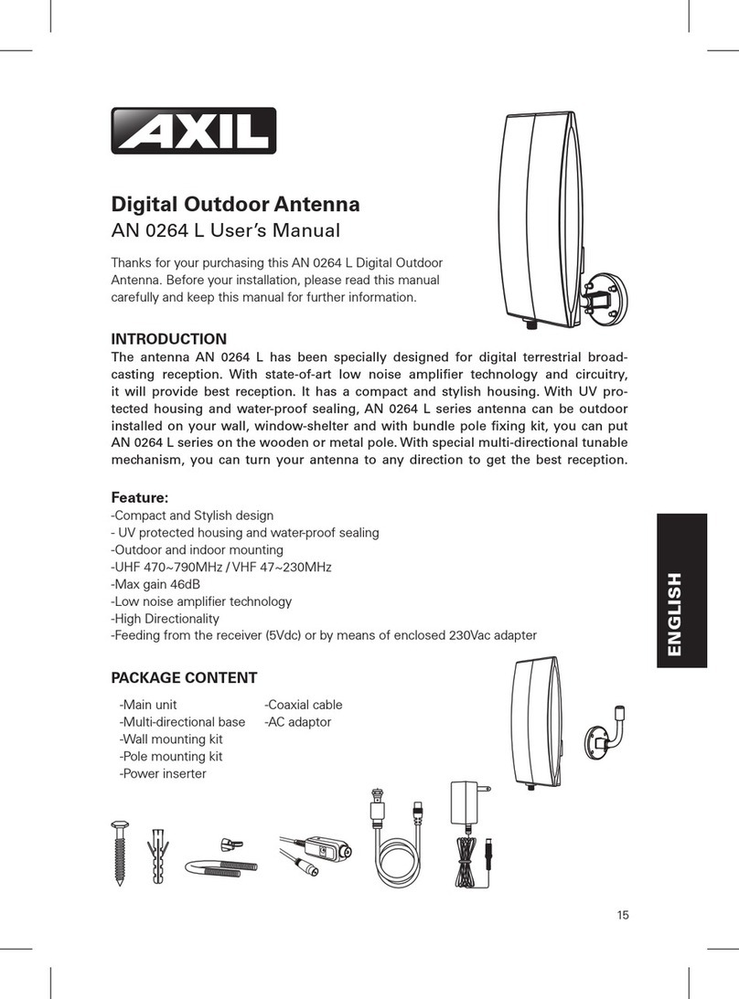 AXIL AN 0264 L user manual