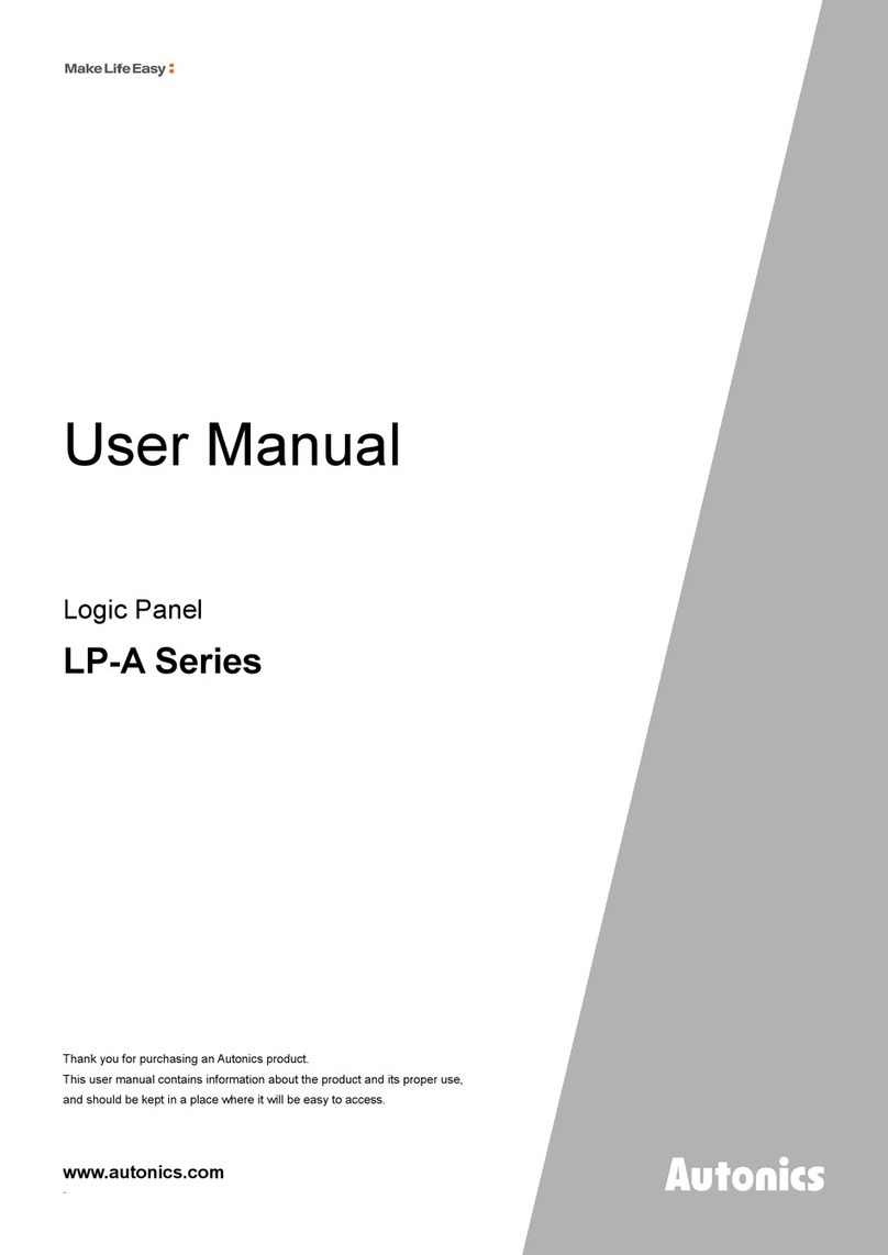 Autonics LP-A Series User manual