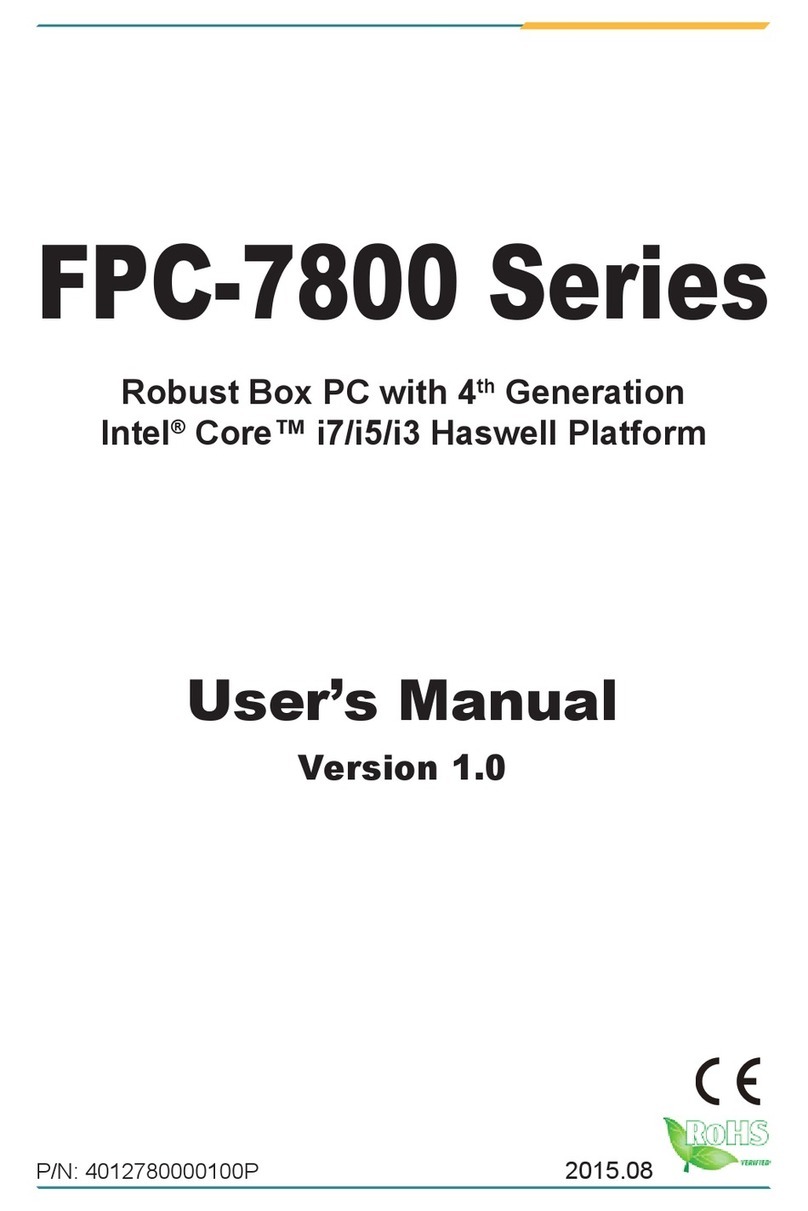 Arbor Technology FPC-7800 Series user manual