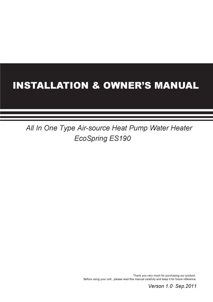 EcoSpring ES190 Operating instructions
