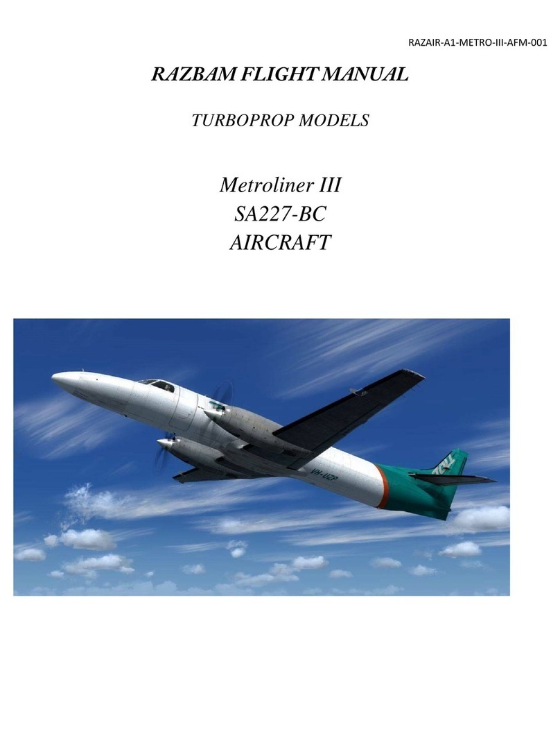RAZBAM Metroliner III SA227-BC Flight manual